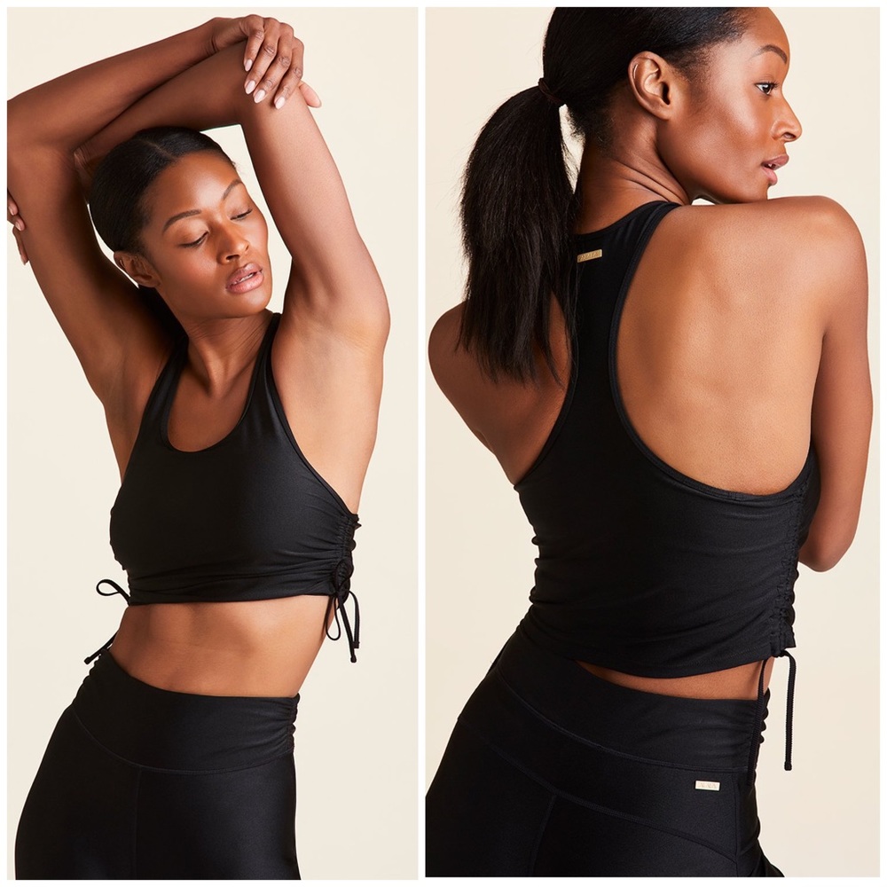 NWT ALALA Convertible Cinch Bra Crop Tank Top Size XS
